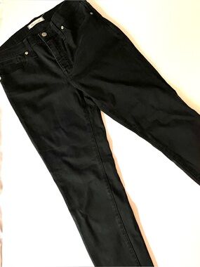 Madewell 9" Rise Skinny Jeans in Lunar Wash Black – Size 29 x 28